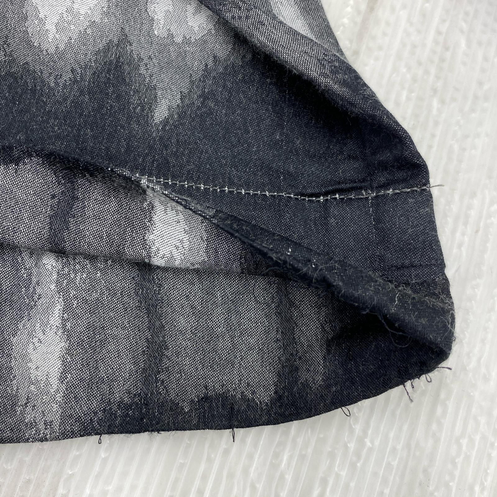 パンツ WHITE MOUNTAINEERING 25SS CAMO JACQUARD 2 TUCK WIDE PANTS 4 黒系 4 ブラック