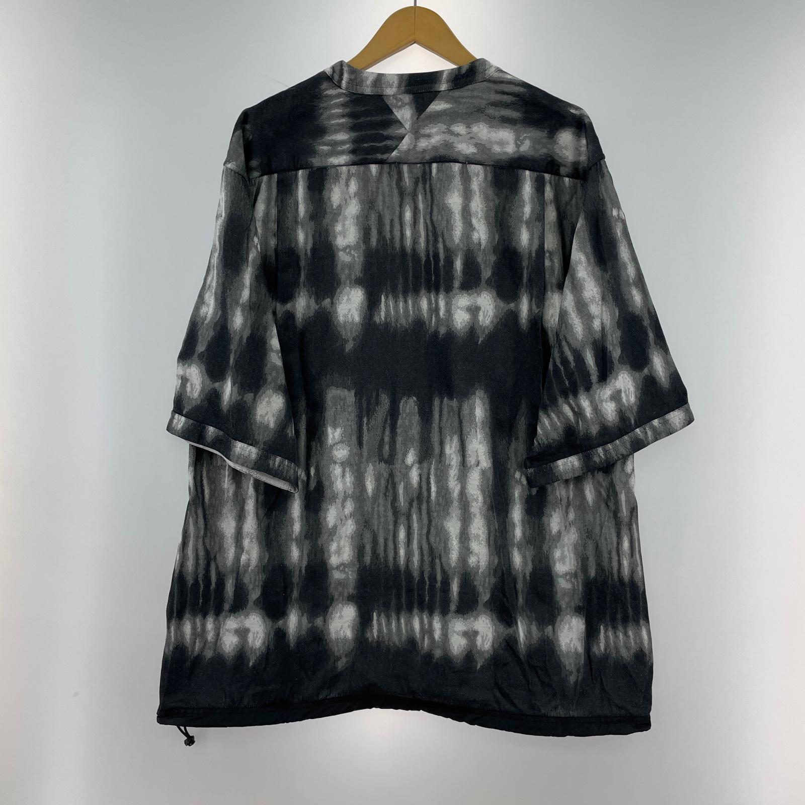 半袖Tシャツ WHITE MOUNTAINEERING 25SS CAMO JACQUARD CREWNECK SHIRT 4 黒系 4 ブラック