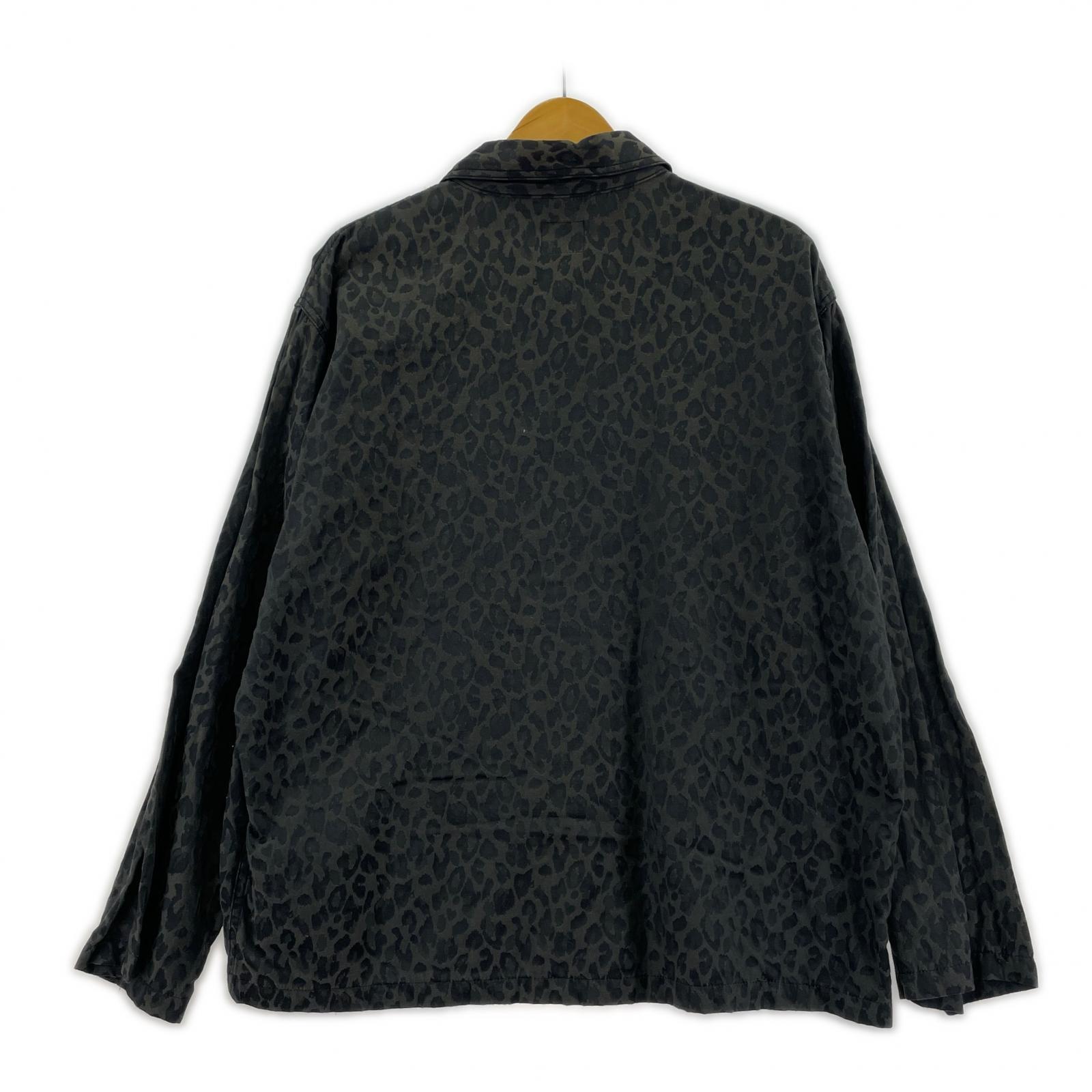 長袖シャツ 19SS/Bush jacket leopard/EJ110 M