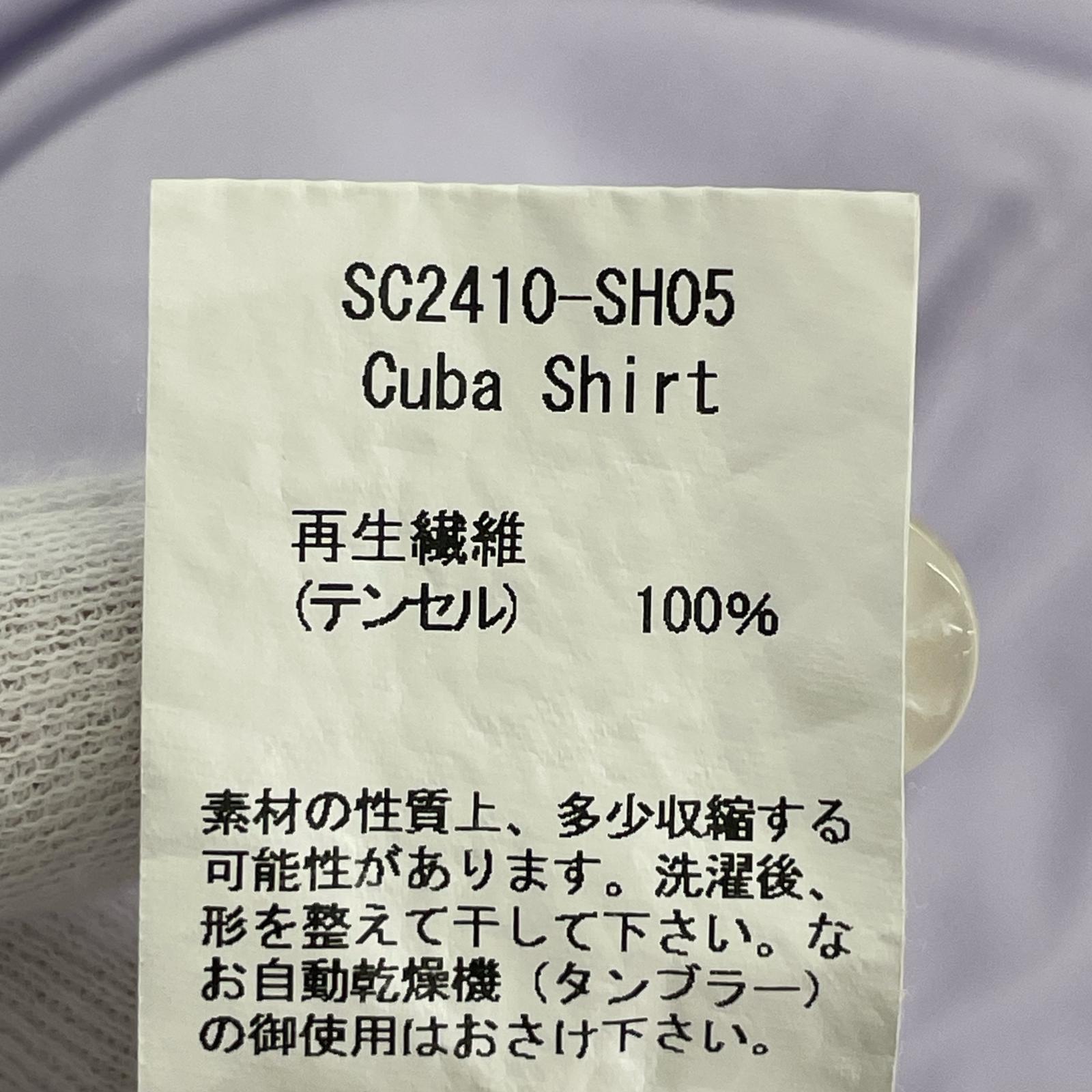 半袖シャツ Cuba Shirt PUP (L) L パープル