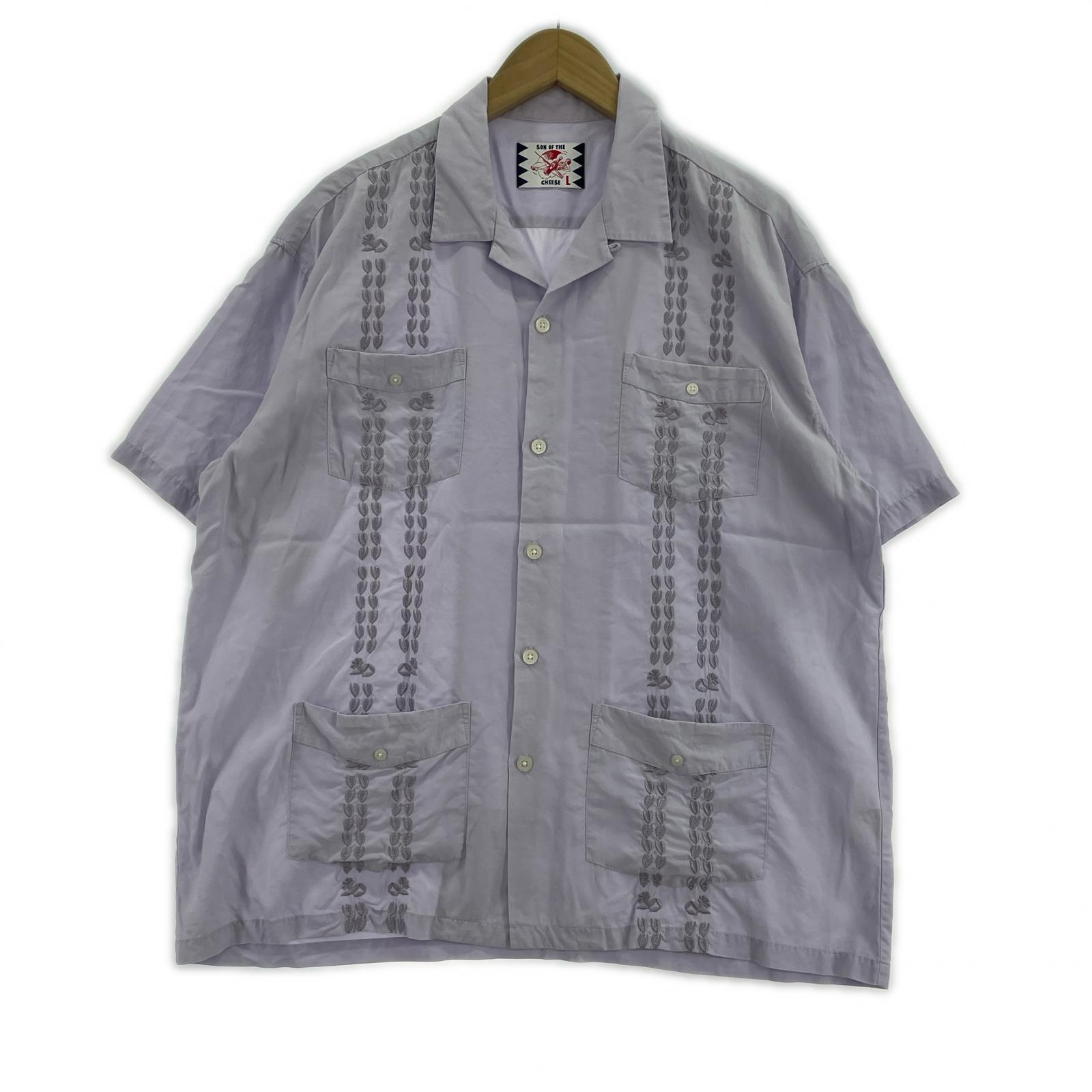 半袖シャツ Cuba Shirt PUP (L) L パープル