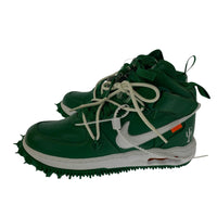 スニーカー ×OFF WHITE AIR FORCE1 MID 緑 25cm (US7 UK6 1/2 EU40)