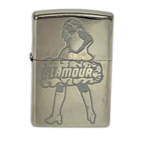 ライター USA製 zippo オイルライター シルバー