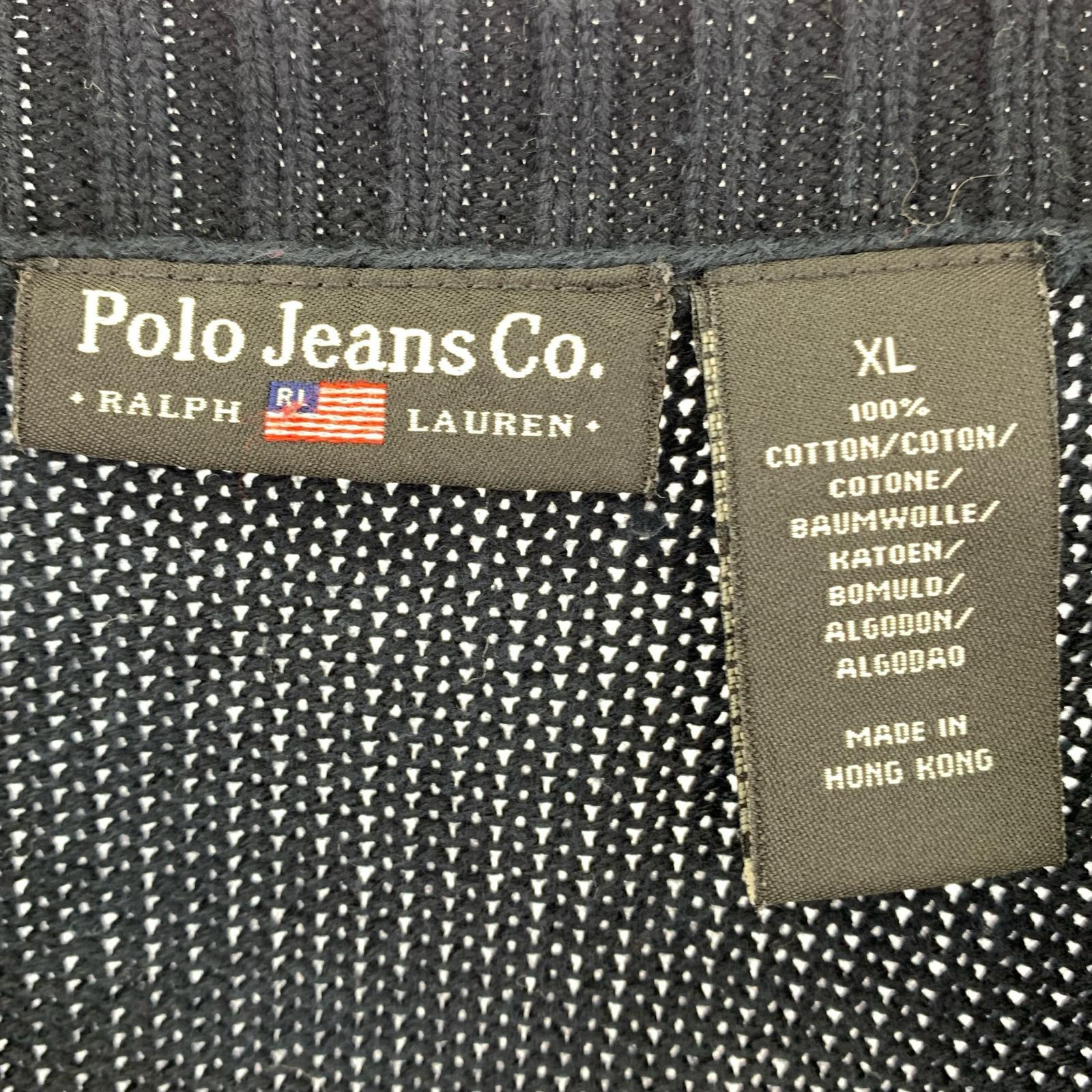 ニット POLO JEANS CO. ブラック