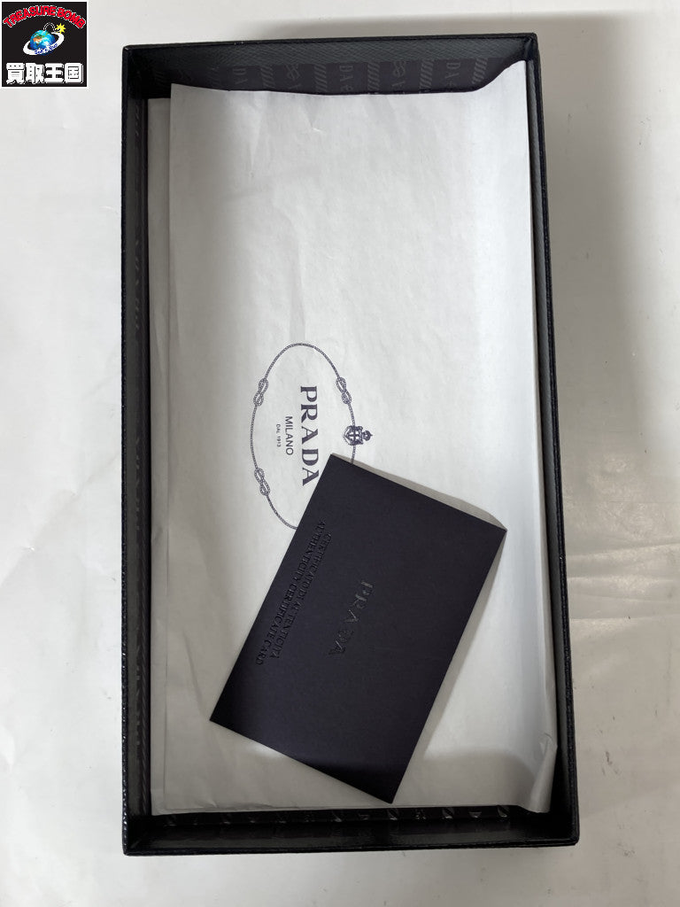 サフィアーノ ラウンドジップ長財布 黒