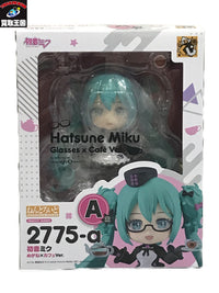 ねんどろいど 初音ミク めがね?カフェVer フィギュア/グッズ
