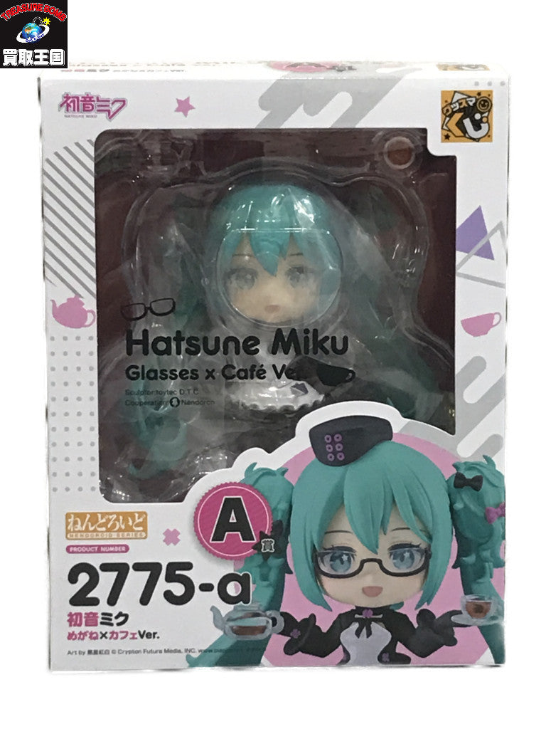 ねんどろいど 初音ミク めがね?カフェVer フィギュア/グッズ