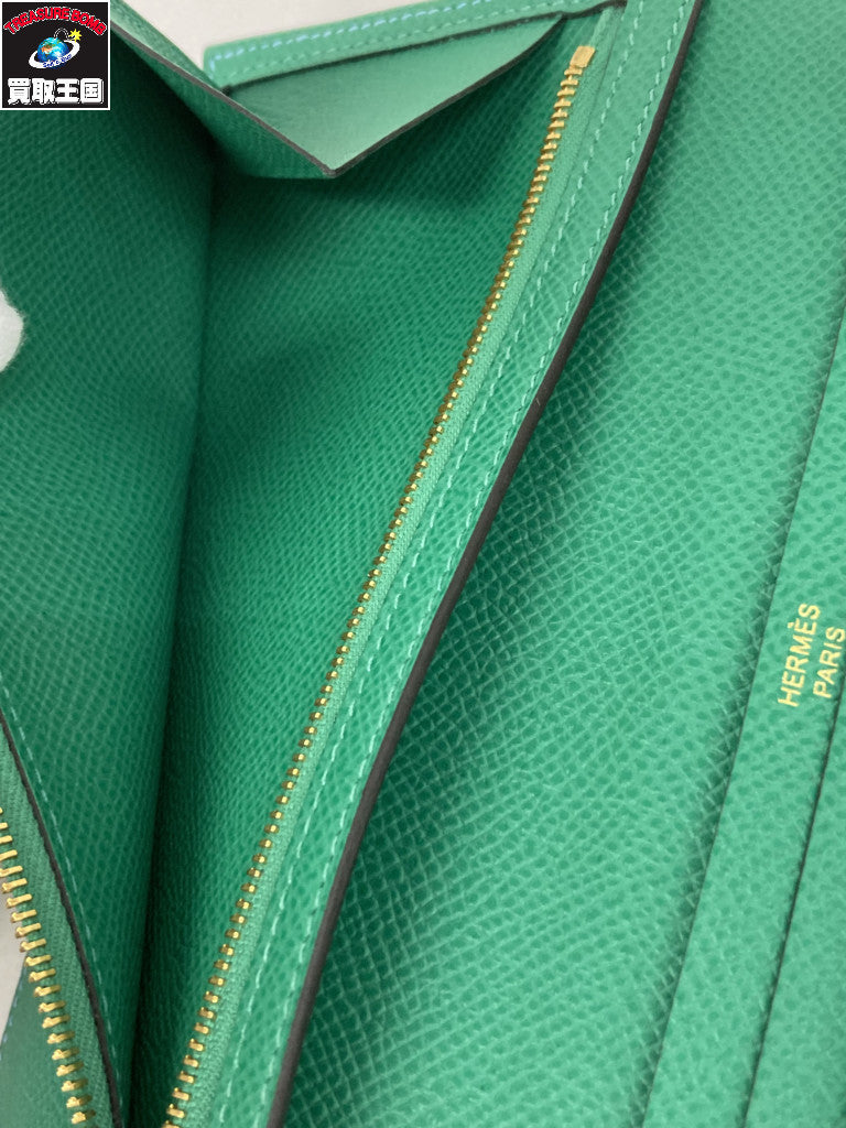 HERMES ベアンスフレ バイカラー 長財布