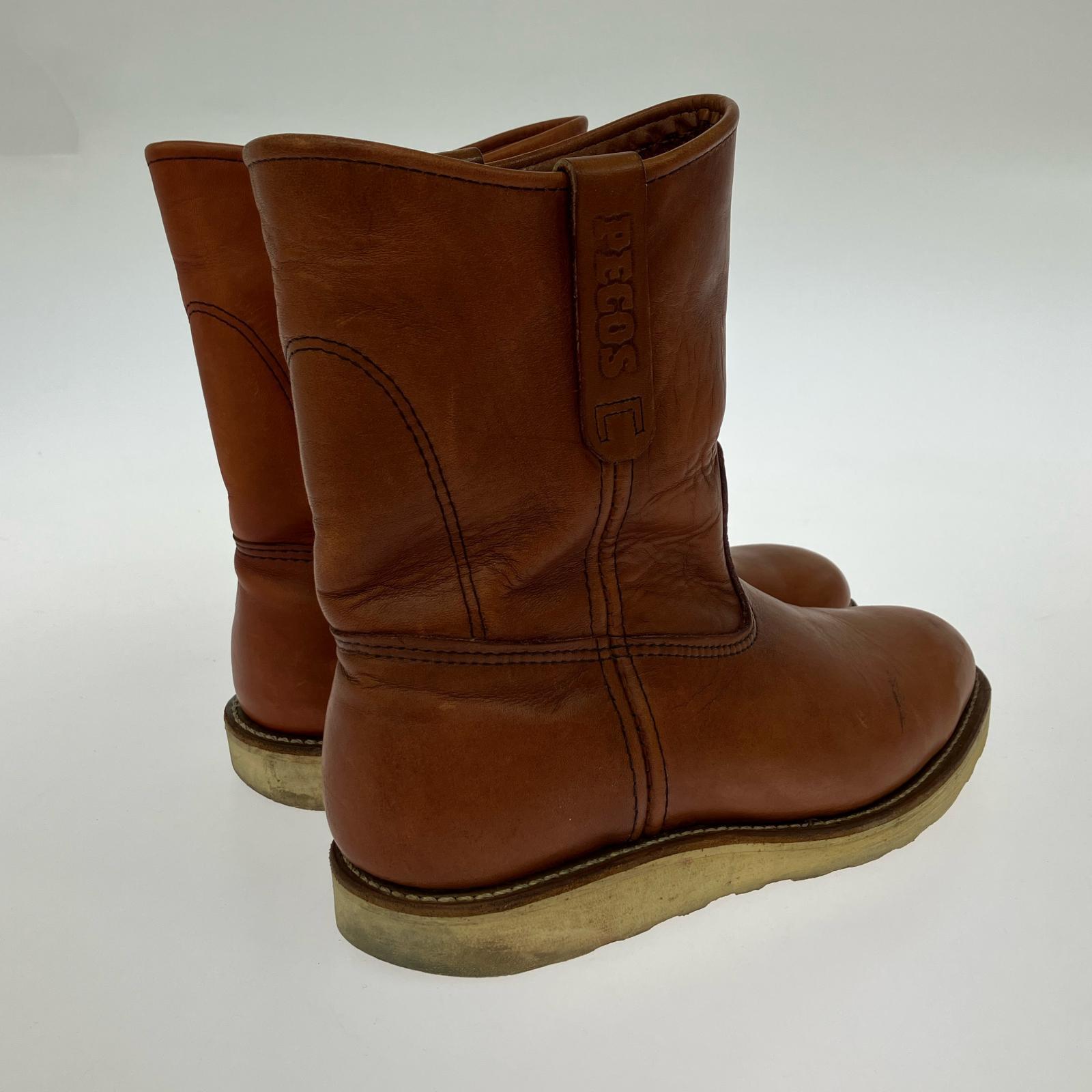 ブーツ USA製 8866 PECOS 27.0cm ブラウン