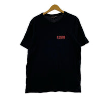 半袖Tシャツ 胸ロゴ 黒 (L) L ブラック