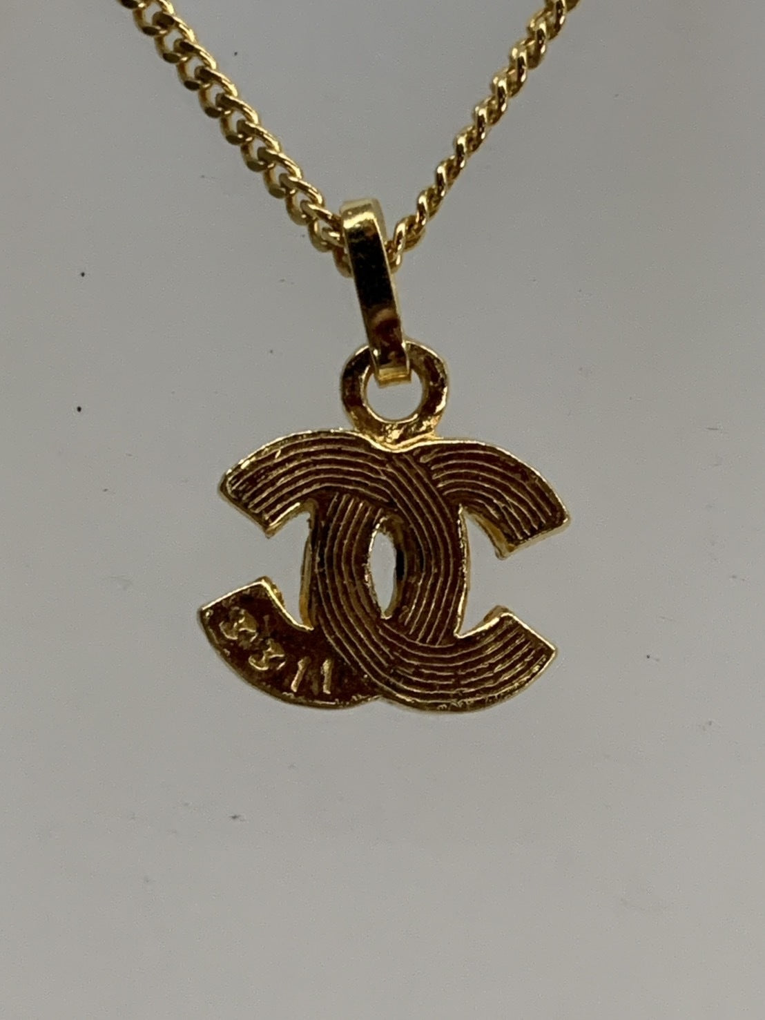 CHANEL ココマーク ネックレス ラインストーン