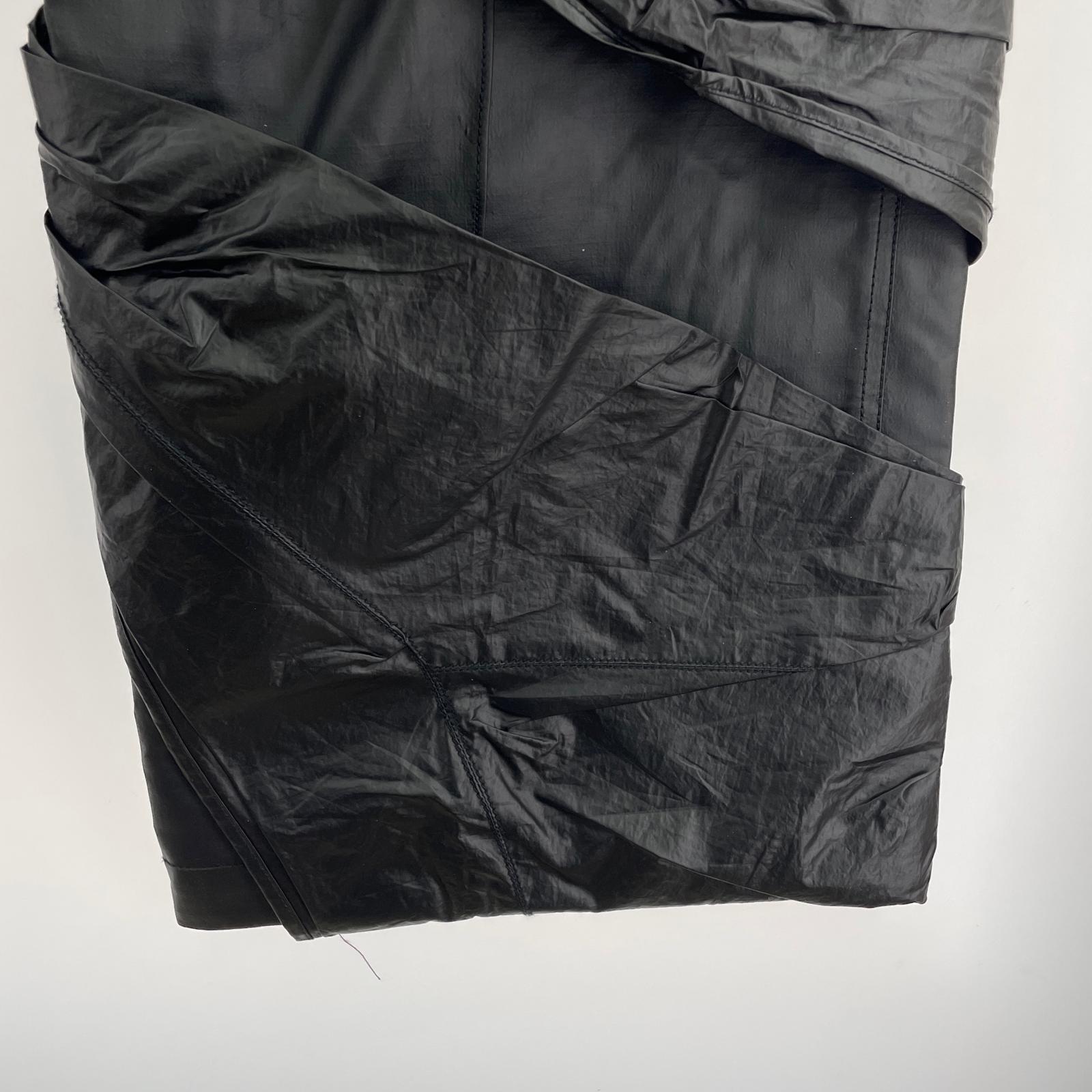 パンツ NUTEMPEROR PU LEATHER WIDE PANTS 2 ブラック