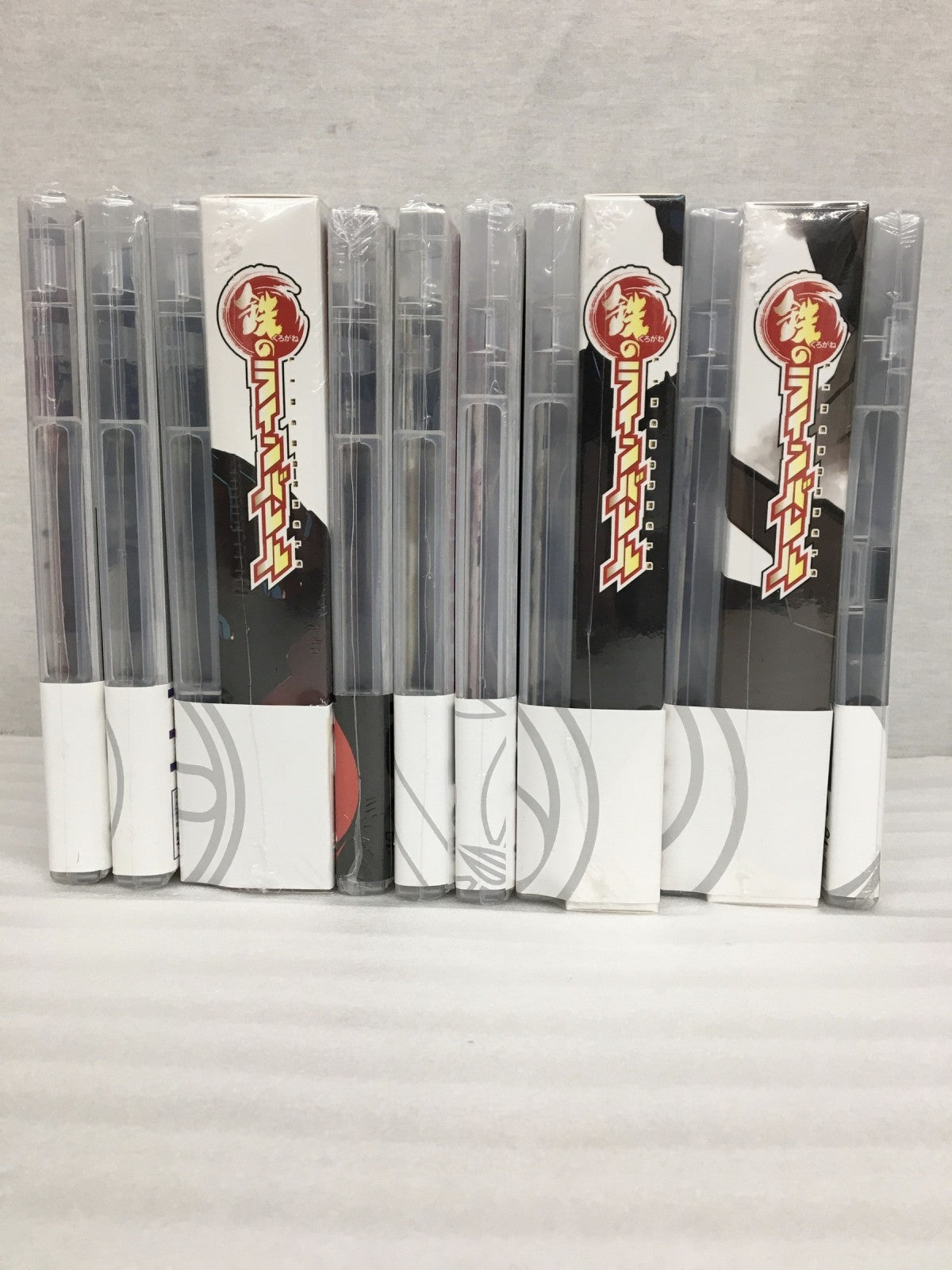 鉄のラインバレル DVD 初回限定版 1~9巻セット フィギュア/グッズ