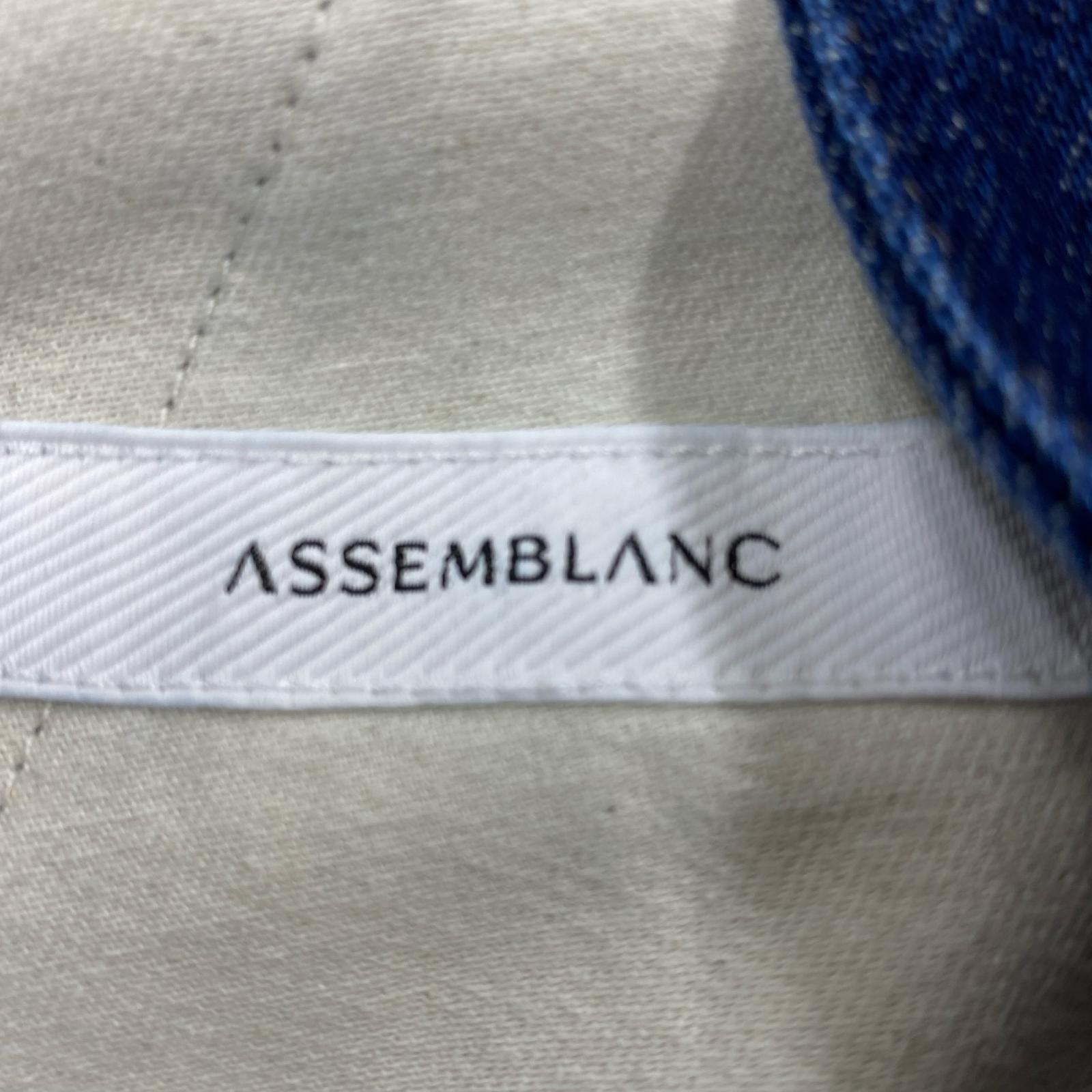 デニムパンツ ASSEMBLANC M ブルー