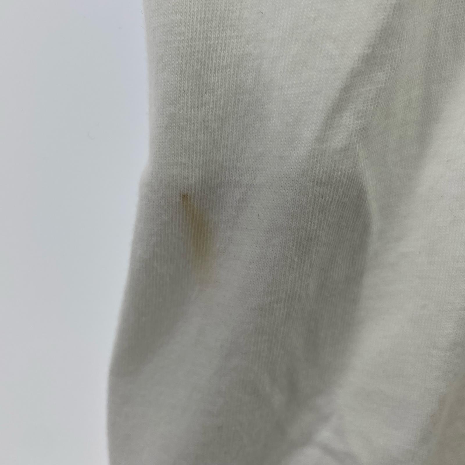 長袖Tシャツ ロゴプリント LSカットソー WHT 40 ホワイト
