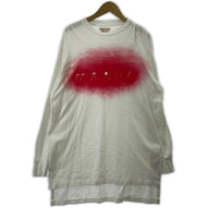 長袖Tシャツ ロゴプリント LSカットソー WHT 40 ホワイト