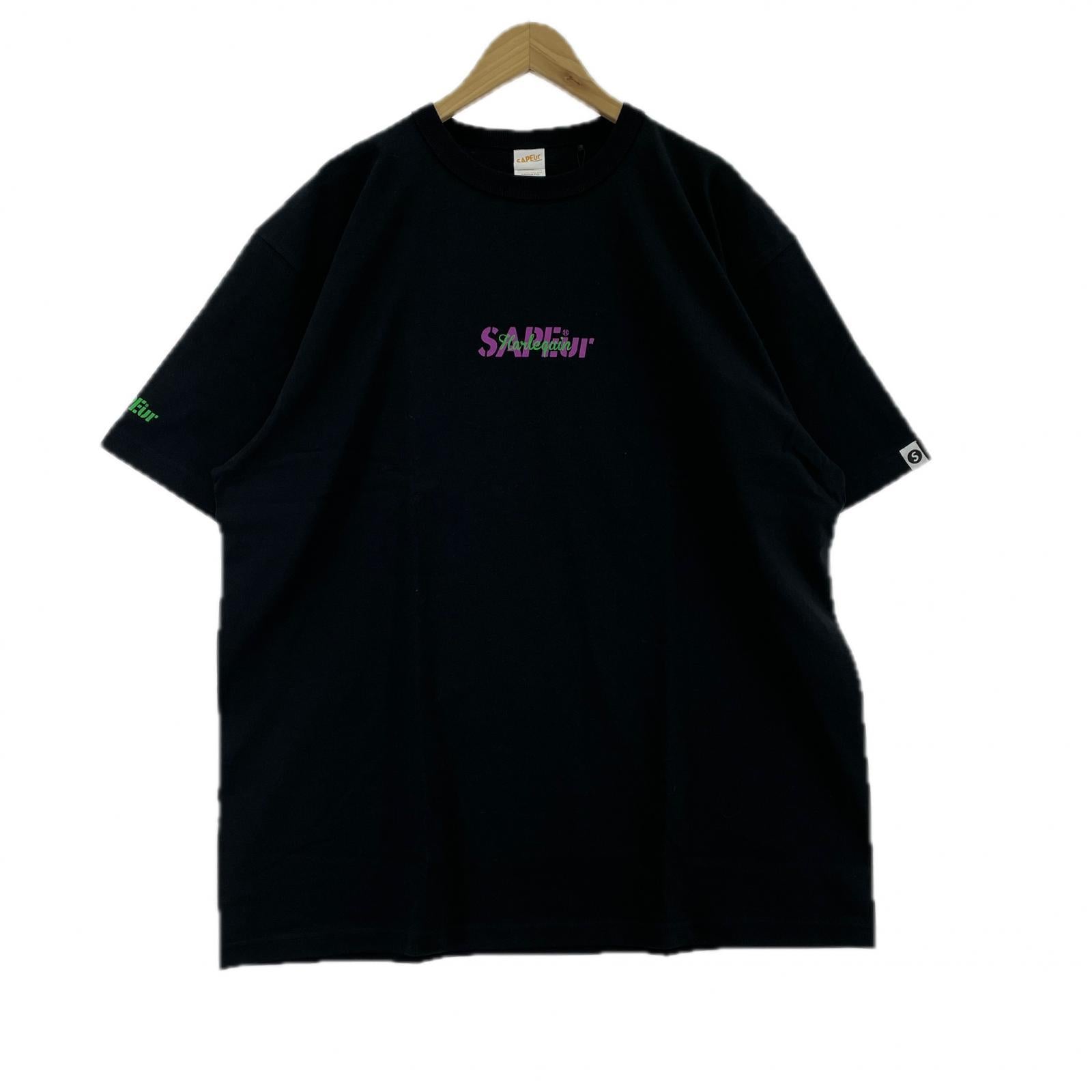 半袖Tシャツ KING OF HARLEQUIN HEAD Tee (XL) ブラック