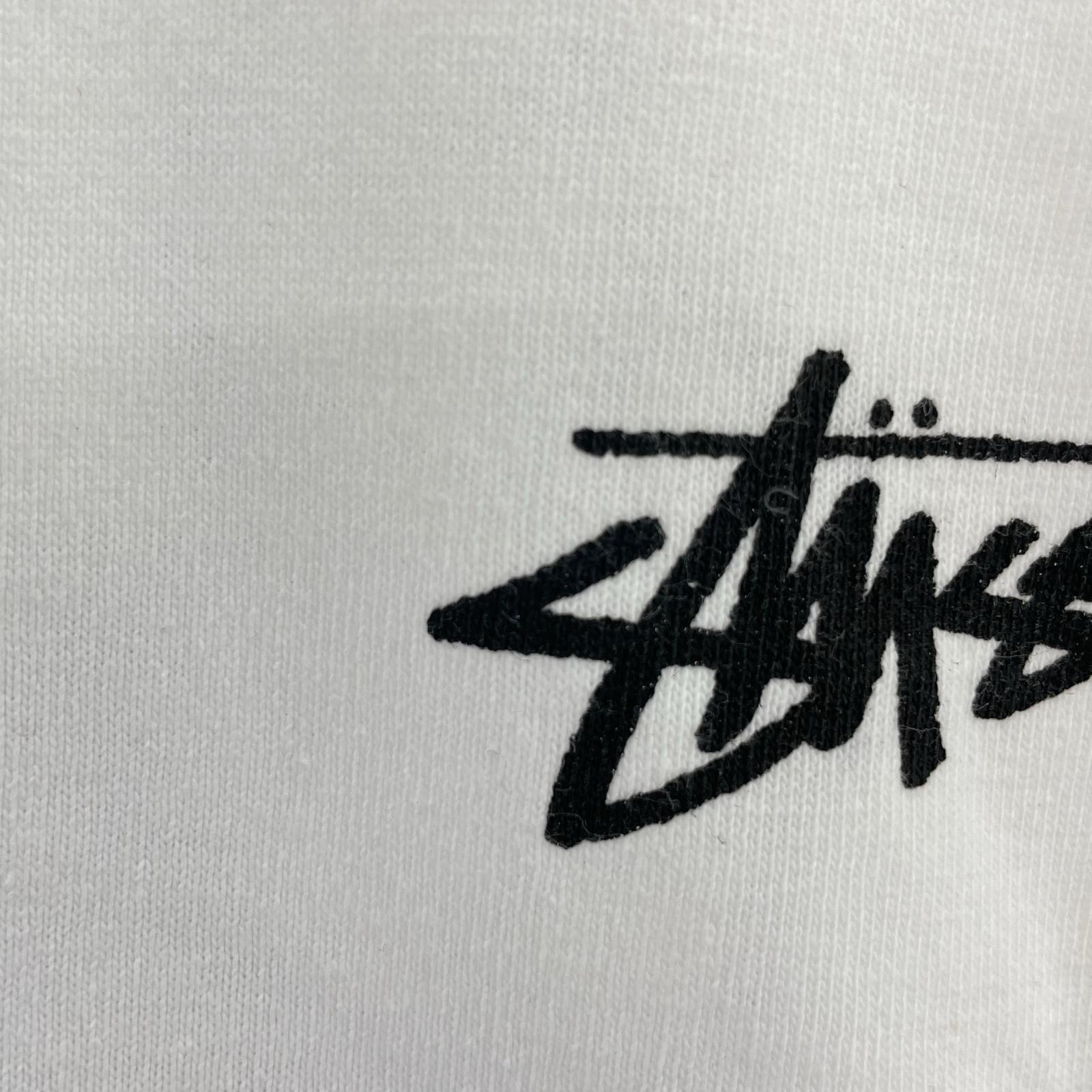 その他トップス STUSSY BIG FATTY Tシャツ ホワイト XL 汚れ ホワイト