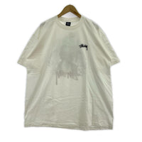 その他トップス STUSSY BIG FATTY Tシャツ ホワイト XL 汚れ ホワイト