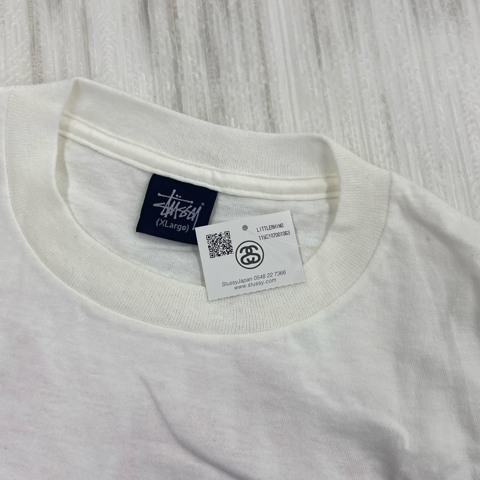 その他トップス STUSSY LITTLERHINO Tシャツ ホワイト XL ホワイト