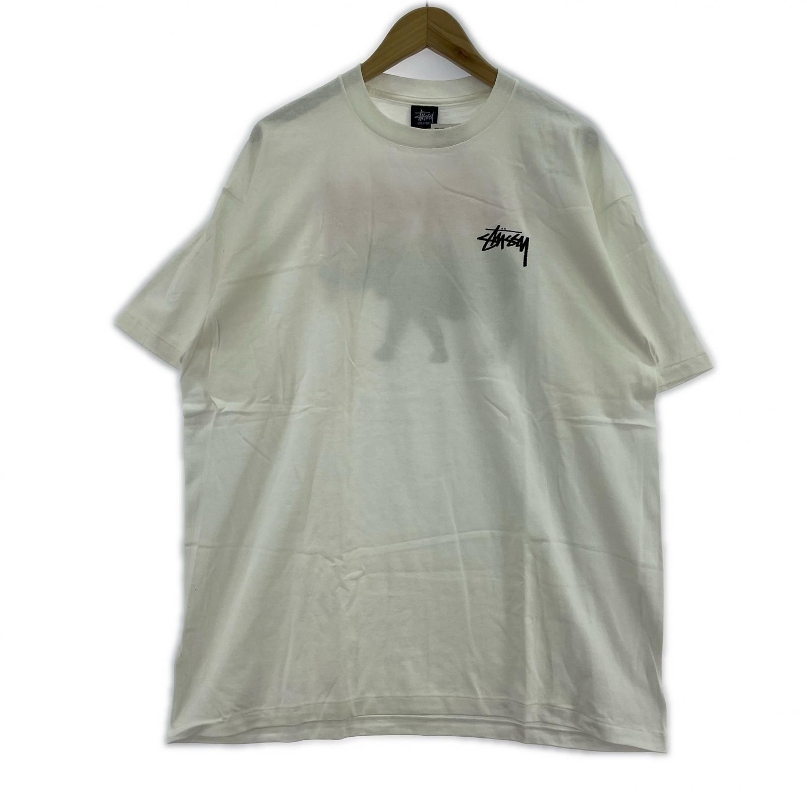 その他トップス STUSSY LITTLERHINO Tシャツ ホワイト XL ホワイト