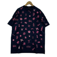 その他トップス STUSSY LOSTA LOGOS Tシャツ ネイビー XL