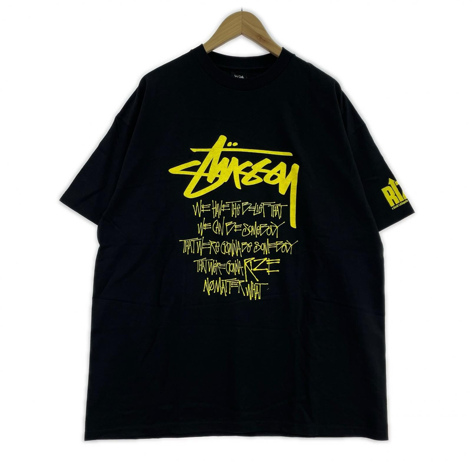 その他トップス STUSSY SS x RIZE Tシャツ ブラック XL ブラック