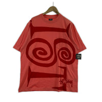 その他トップス STUSSY IST Tシャツ サーモンピンク XL
