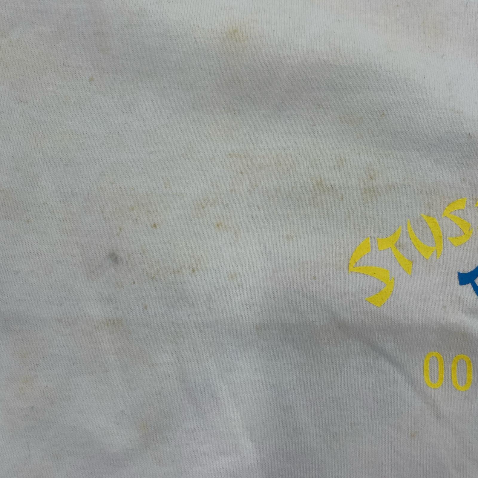 その他トップス STUSSY KCJI5TH LTD Tシャツ ホワイト XL 汚れ ホワイト