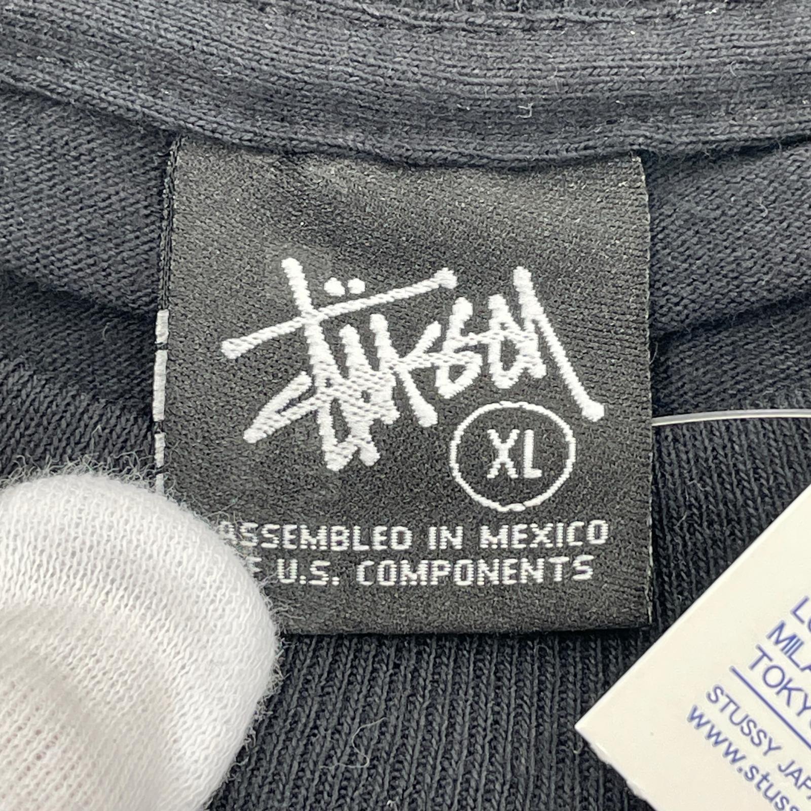 その他トップス STUSSY SKULL&BRUSH Tシャツ ブラック XL ブラック