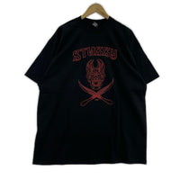 その他トップス STUSSY SKULL&BRUSH Tシャツ ブラック XL ブラック