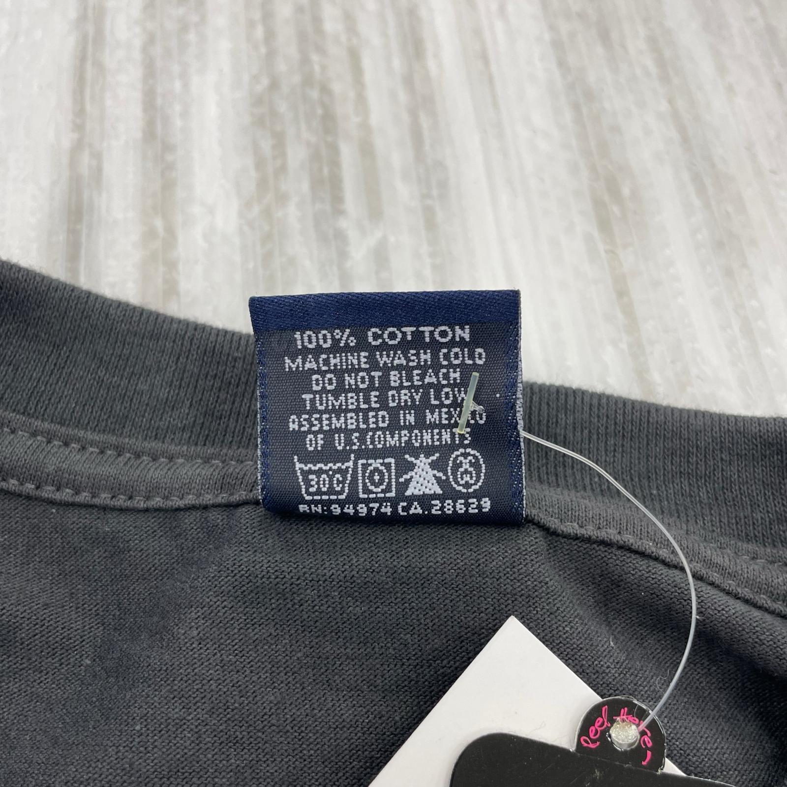 その他トップス STUSSY ZAIRECHAP ロングスリーブT スミクロ XL グレー