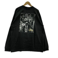 その他トップス STUSSY ZAIRECHAP ロングスリーブT スミクロ XL グレー