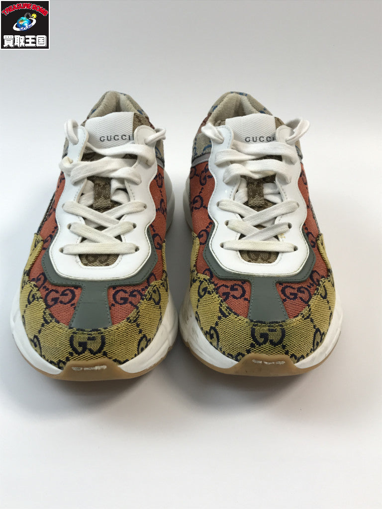 GUCCI ライトンGGロゴスニーカー