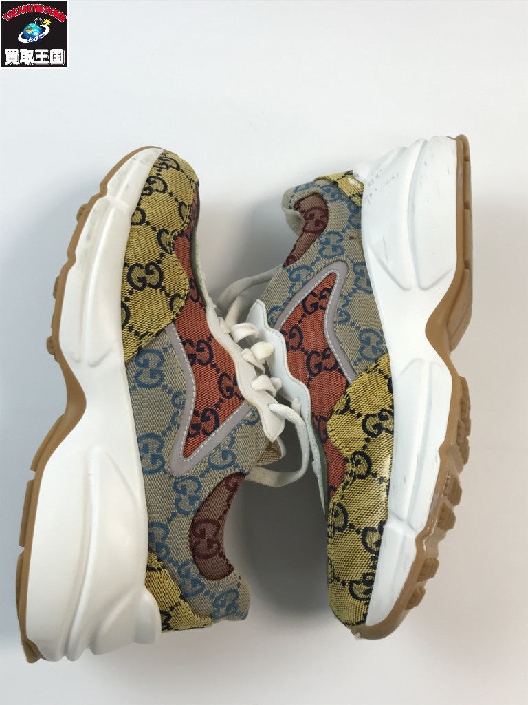 GUCCI ライトンGGロゴスニーカー