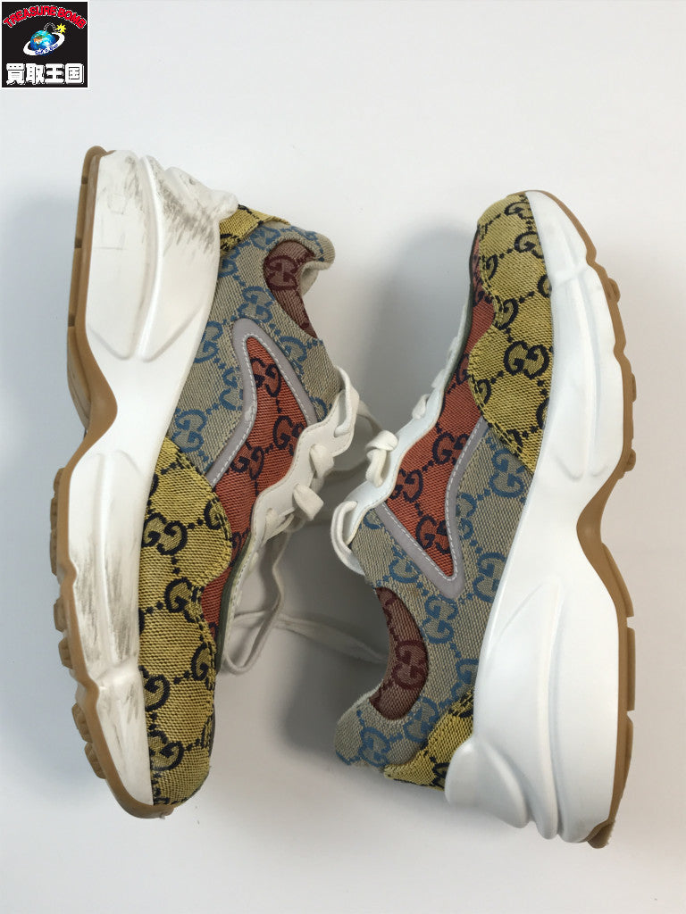 GUCCI ライトンGGロゴスニーカー