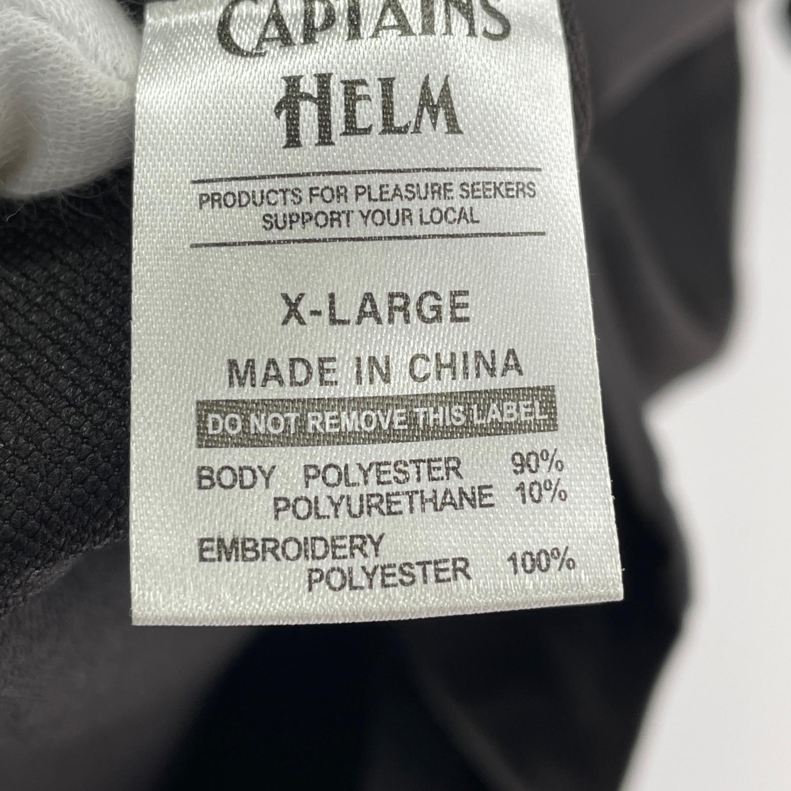半袖シャツ Captains Helm 半袖シャツ ブラック