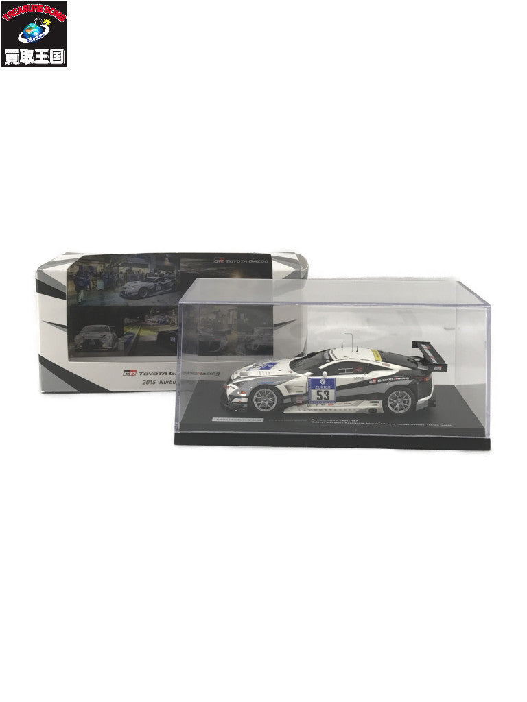 EBBRO LEXUS LFA CODE X #53 GAZOO RACING 2015 スケールカー