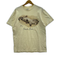半袖Tシャツ 90’S ボブ・ハリソン 猫 ネコ S/Sカットソー(L) L
