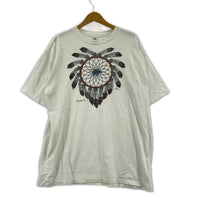 半袖Tシャツ ドリームキャッチャー S/Sカットソー 白(XL)