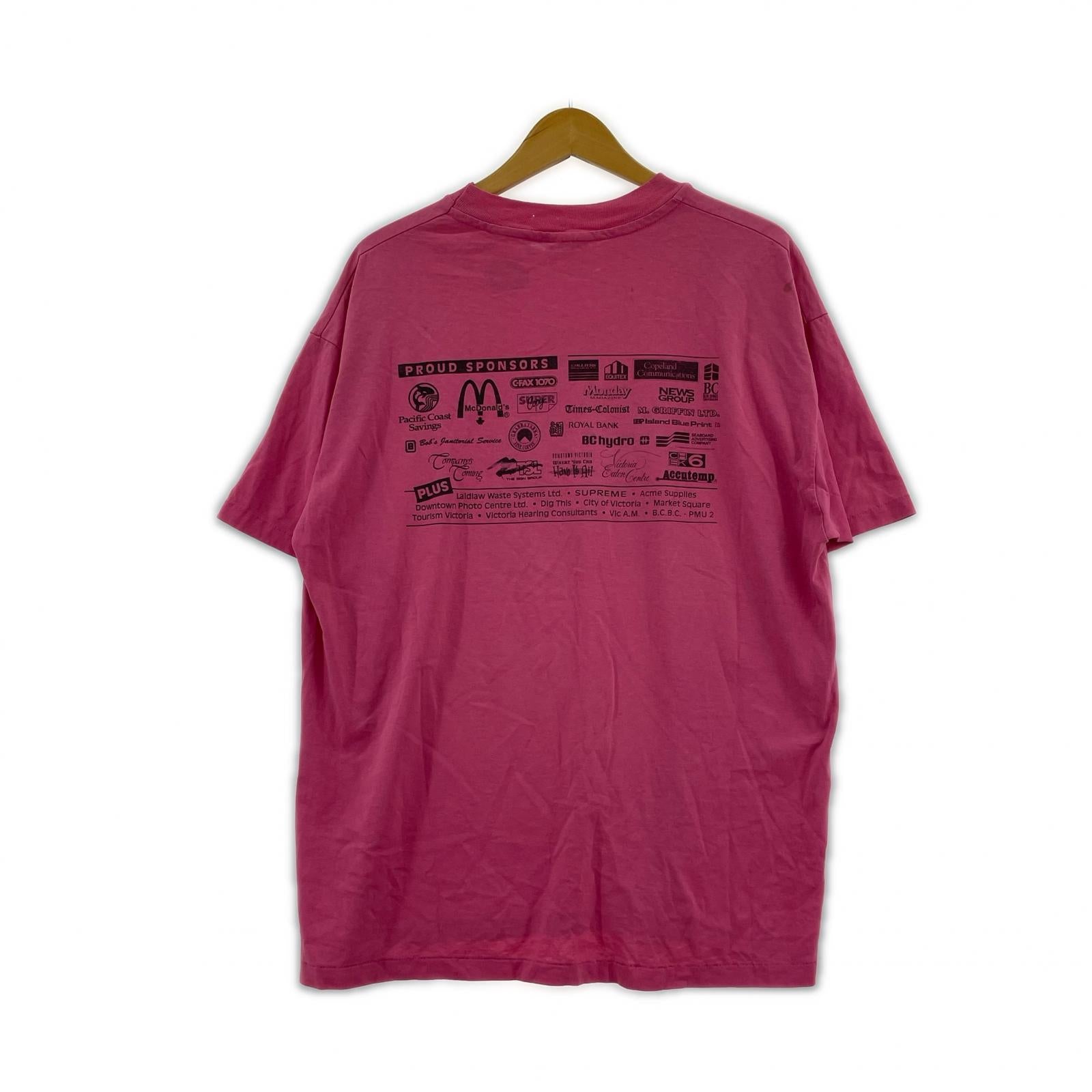 半袖Tシャツ 60 MINUTE CRUB UP S/Sカットソー(XL) ピンク