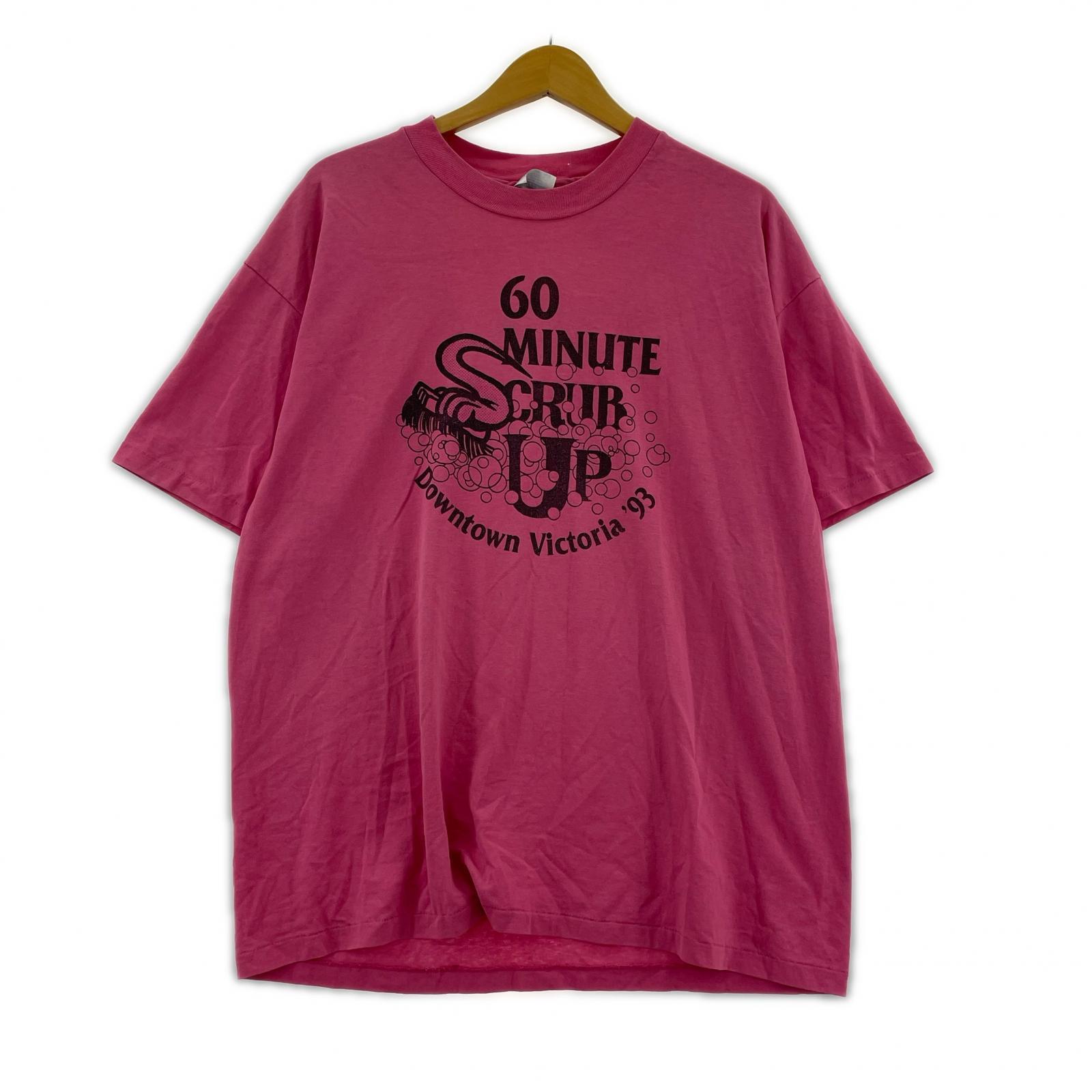 半袖Tシャツ 60 MINUTE CRUB UP S/Sカットソー(XL) ピンク