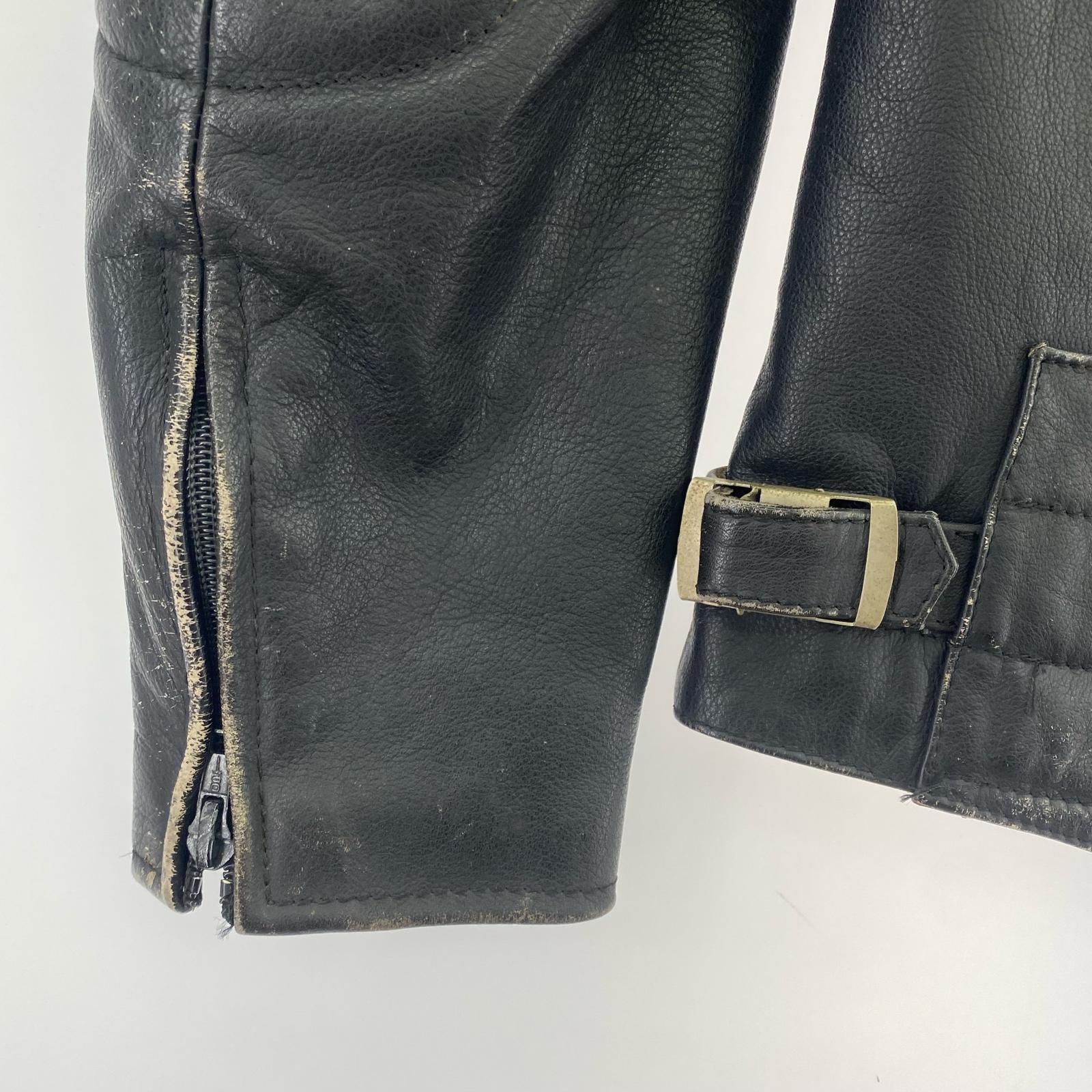 ライダースジャケット DAINESE イタリア製 レザーライダース 赤 黒 (48) 48