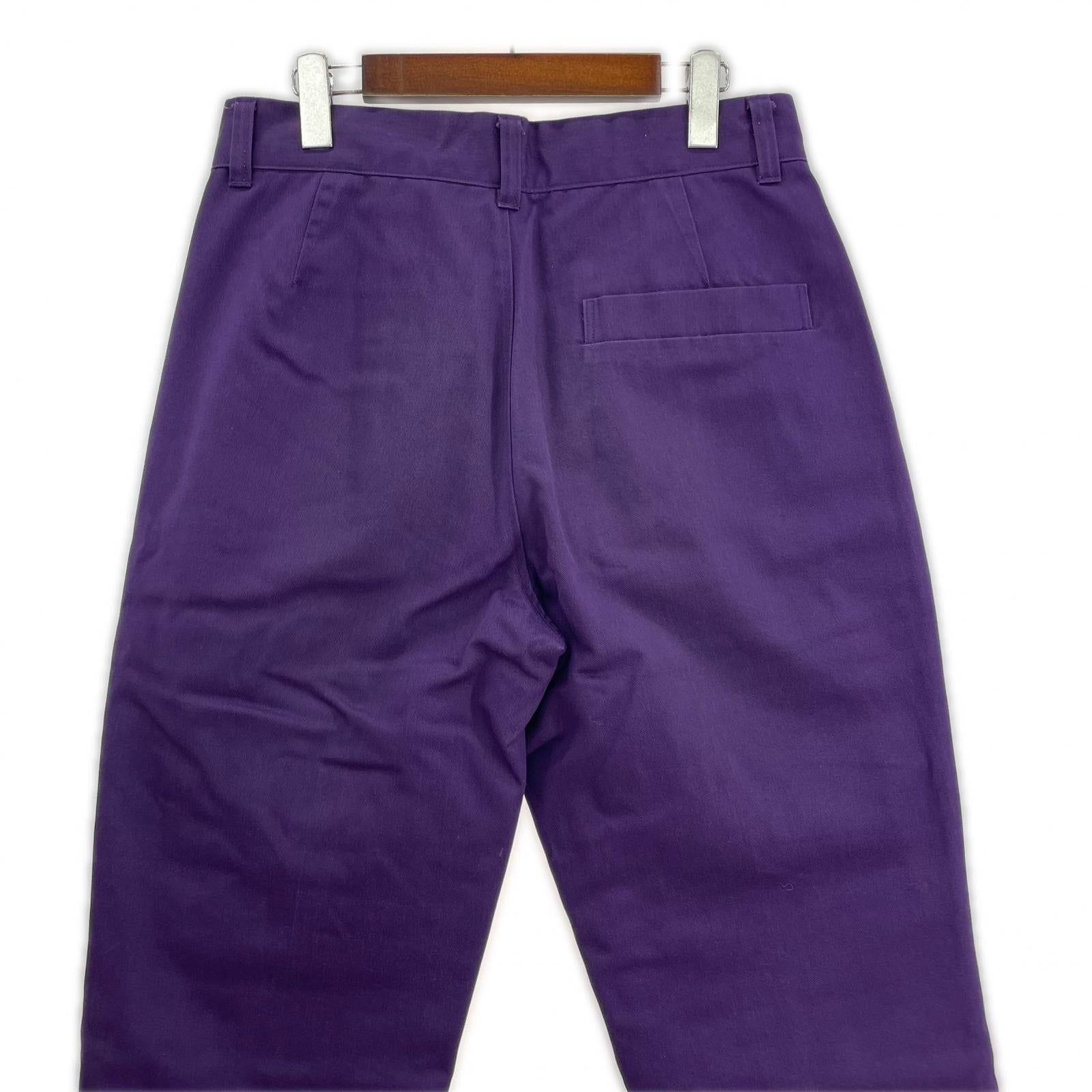 パンツ BED J.W. FORD ×Dickies カットオフT/Cワークパンツ 紫 (1) 1 パープル
