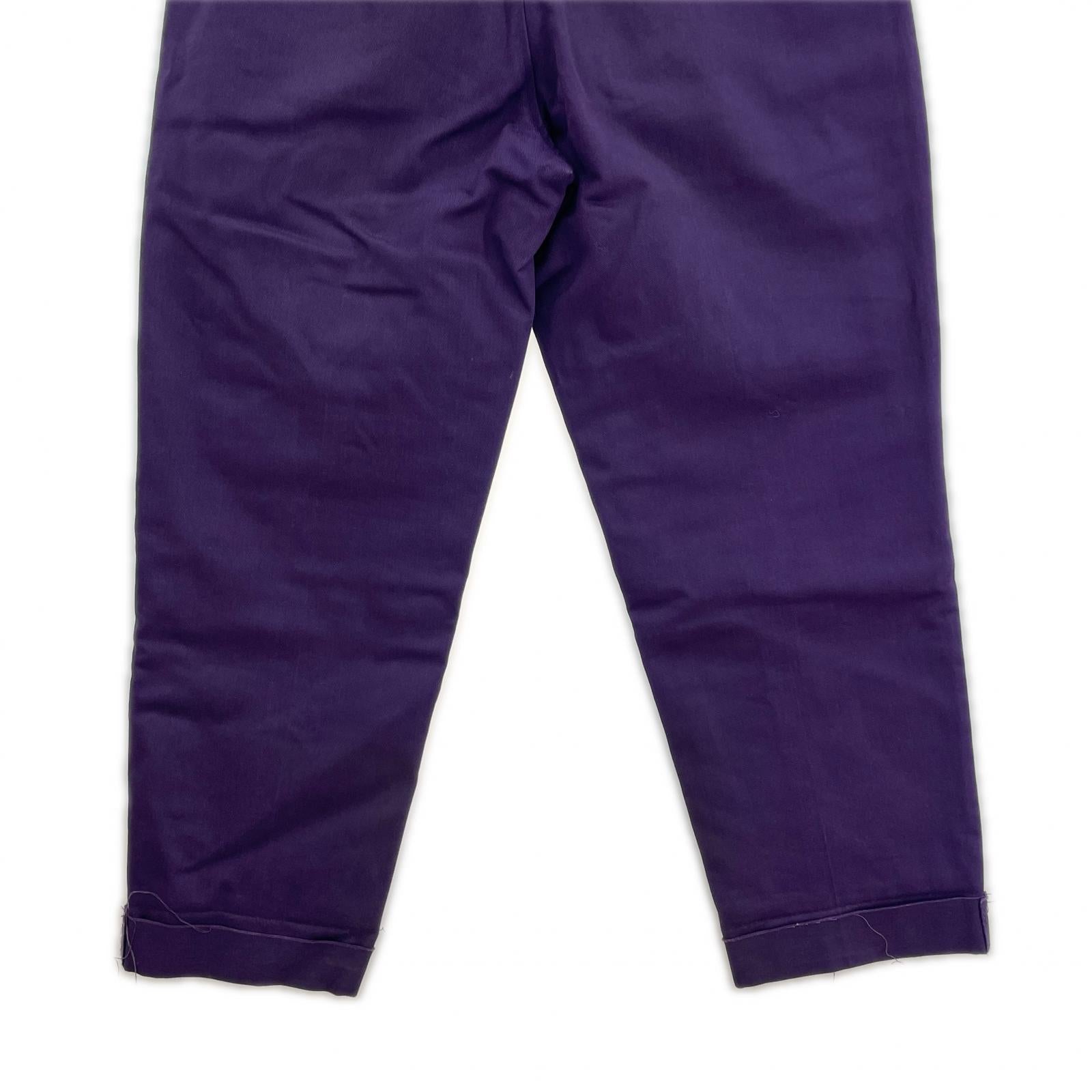 パンツ BED J.W. FORD ×Dickies カットオフT/Cワークパンツ 紫 (1) 1 パープル
