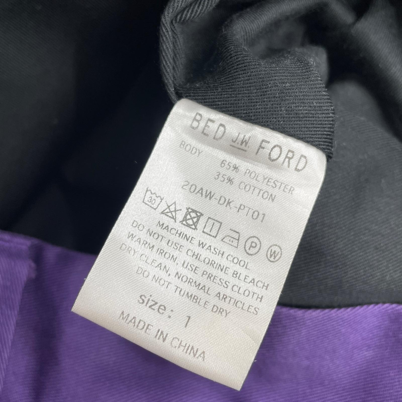 パンツ BED J.W. FORD ×Dickies カットオフT/Cワークパンツ 紫 (1) 1 パープル