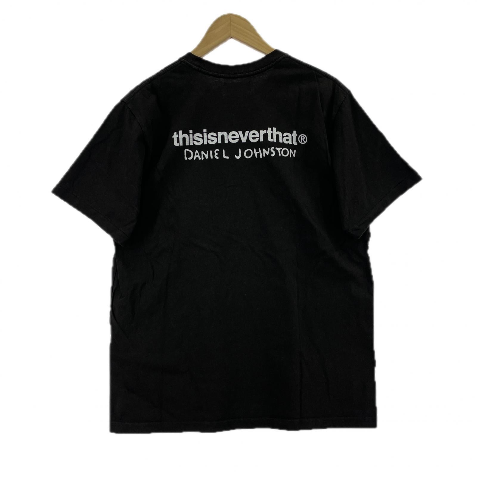 半袖Tシャツ DANIEL JOHNSTON FrogTEE S ブラック S ブラック