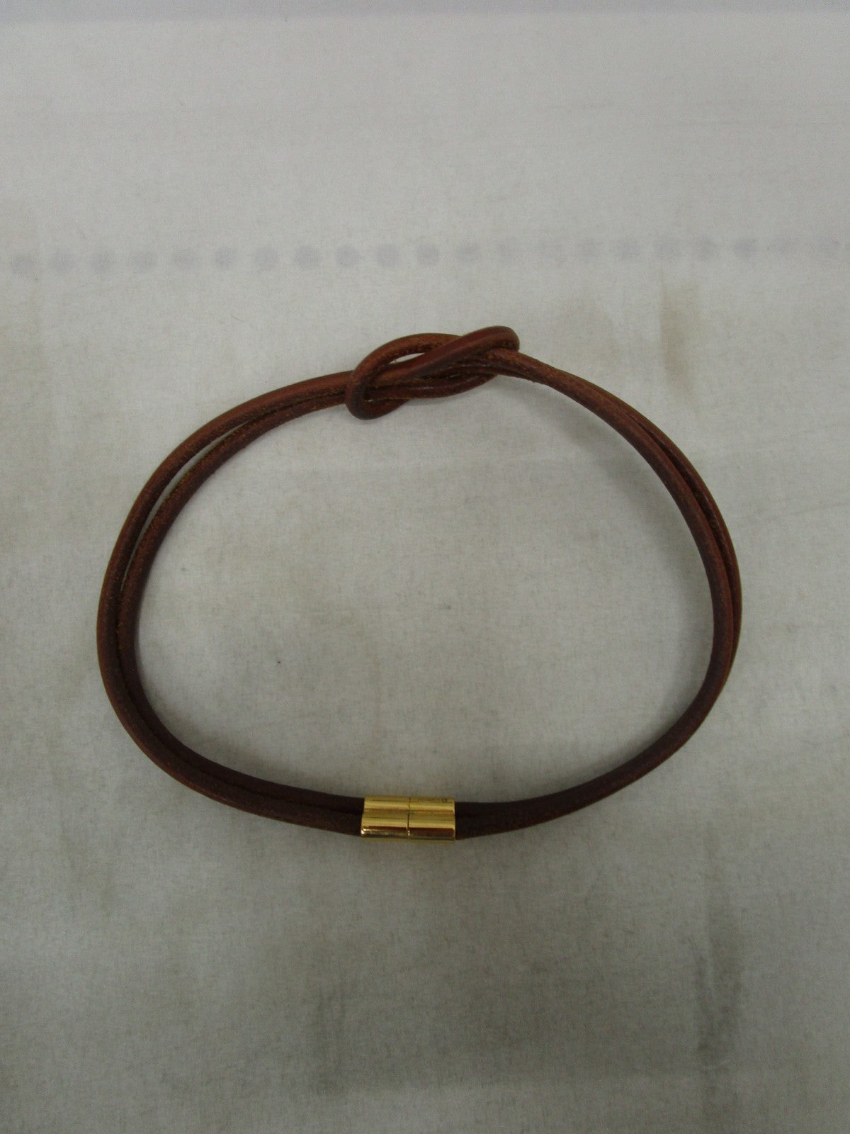 HERMES レザーチョーカー