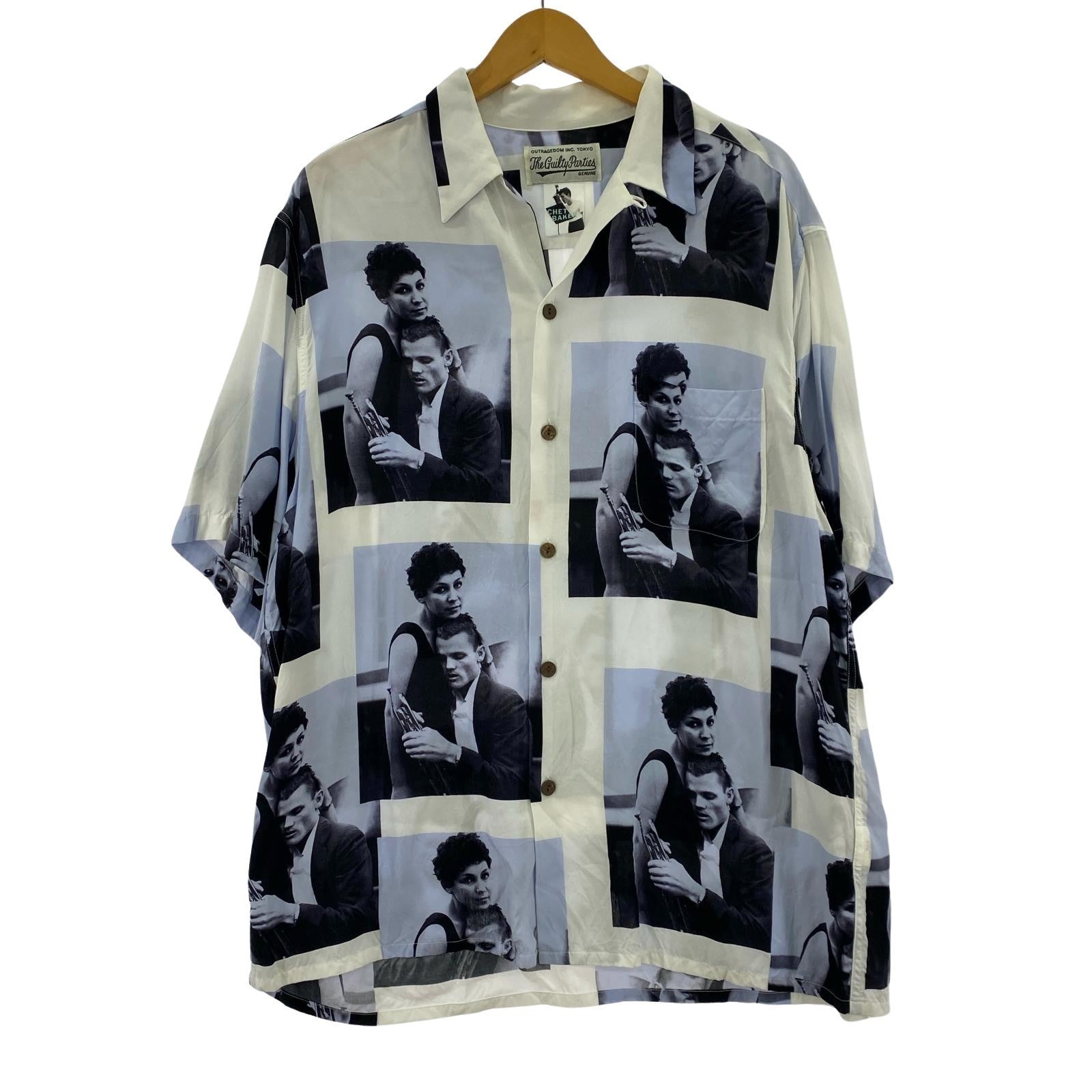 半袖シャツ WACKO MARIA CHET BAKER S/S HAWAIIAN SHIRT (L) L