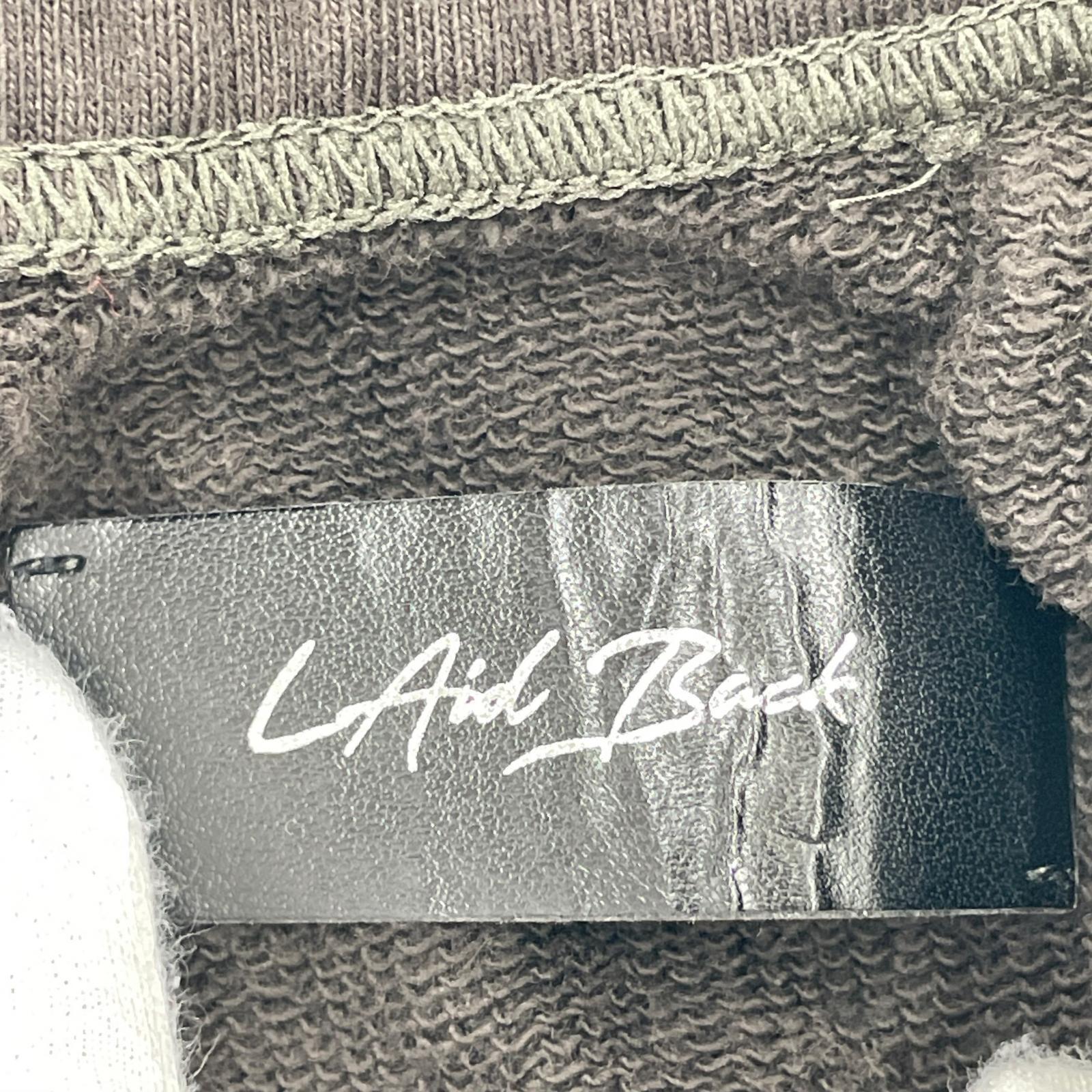 ショートパンツ LaidBack サルエルスウェットショートパンツ チャコール (1) 1